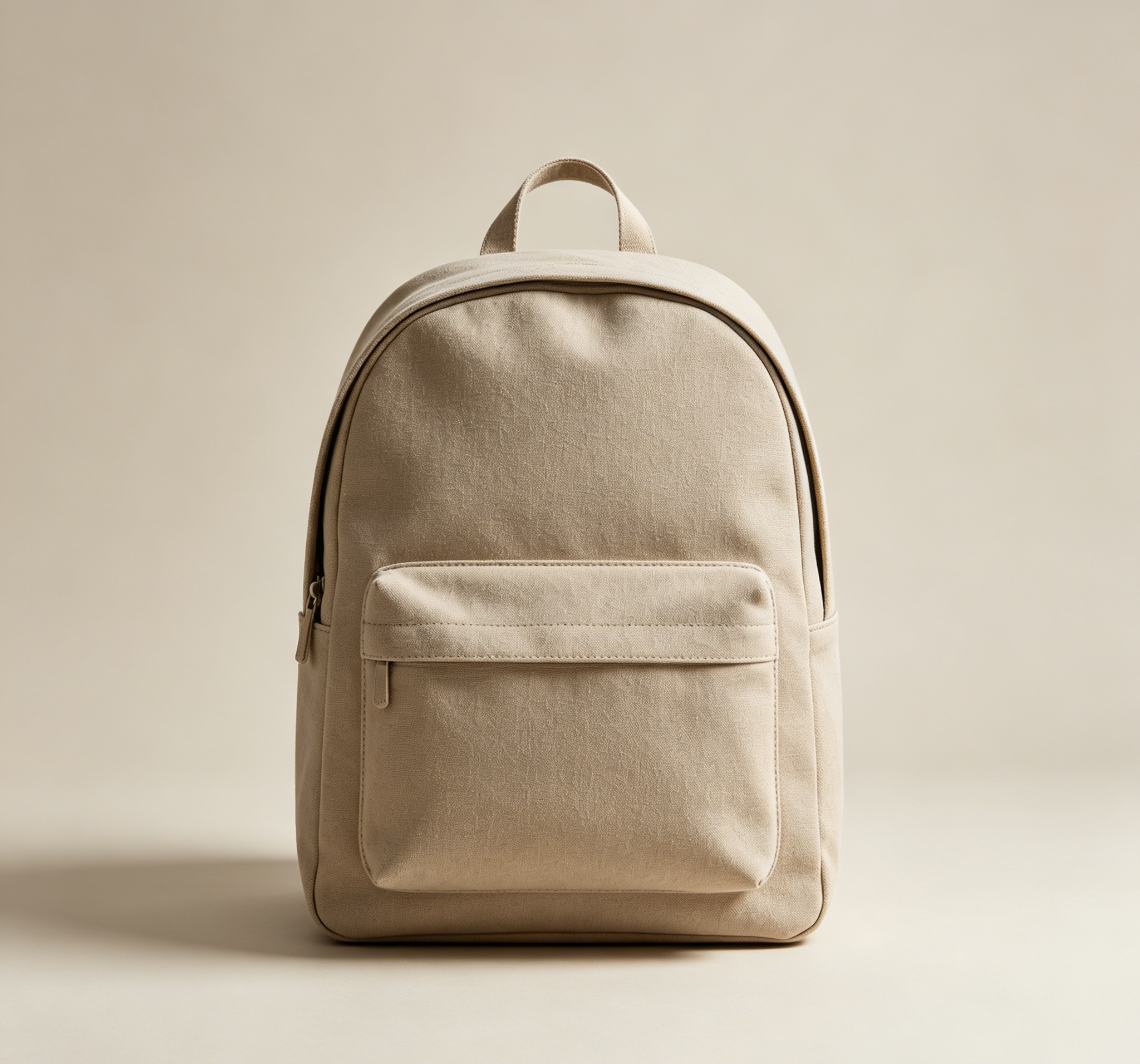 Solid Color Large Canvas Tote Bag